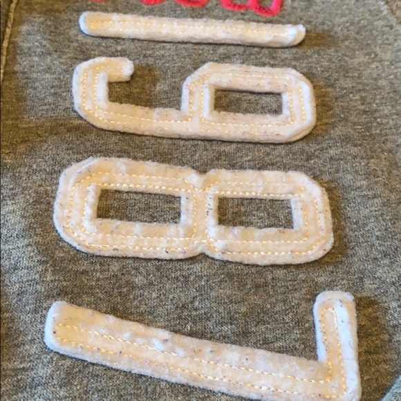 Aeropostale girls hoodie, XS, Gray, NY Aero 1987 - Picture 5 of 10